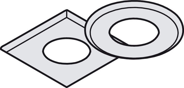 Loox5 LED2040 Bezel RM D40mm Pl Pol Chr