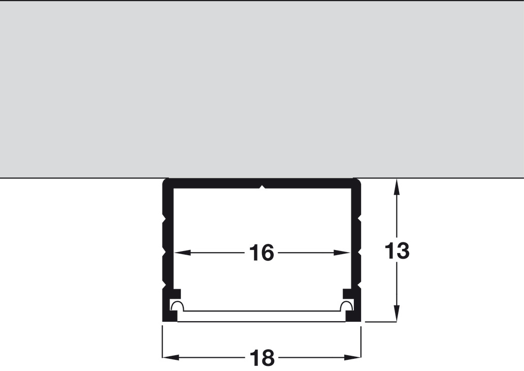Loox 2191 Profile SM 2.5m Pl Slv Opl