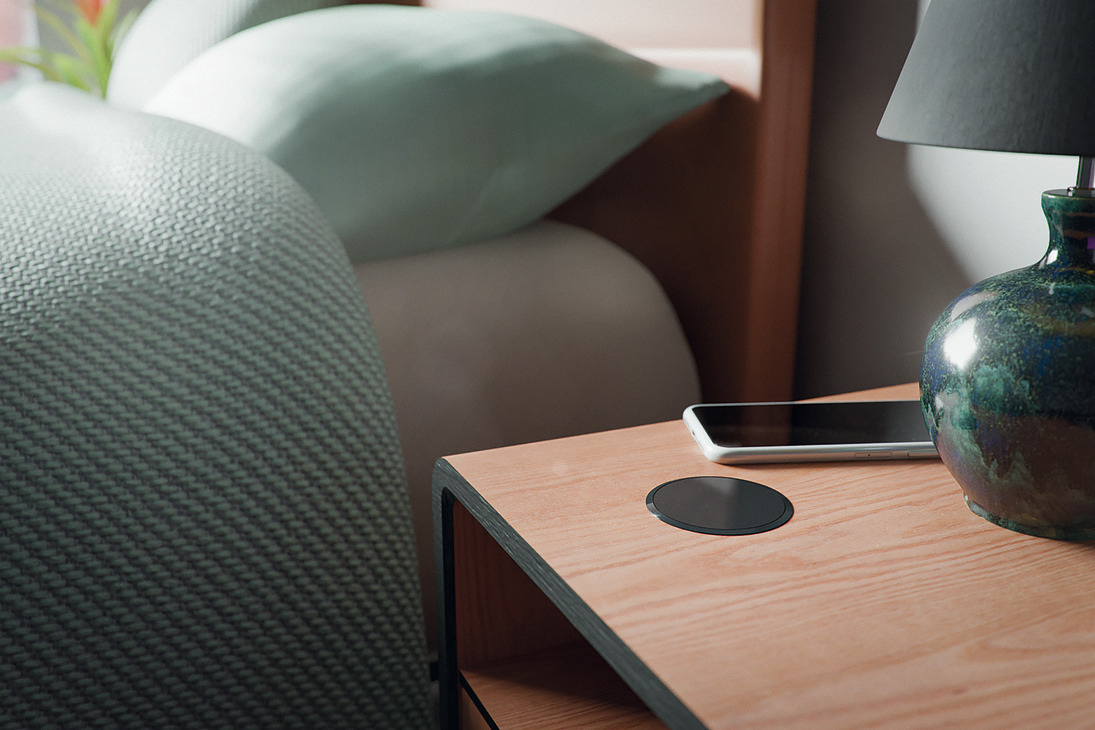 Loox5 USB Qi2 Charger 12V/20W Blk/Wht