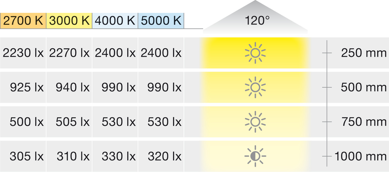 Loox5 LED3074 8mm 50M 24V/9.6W 5000K