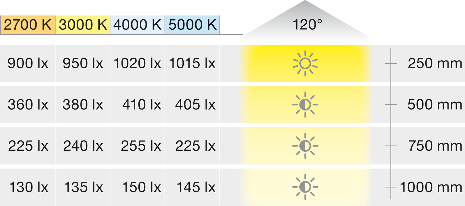 Loox5 Flex LED3084 0.55M 24V/9.6W 3000K