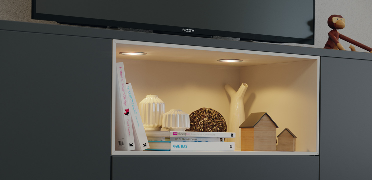 Loox5 LED3113 D61mm 24V/2.7W 2.7-5K Slv