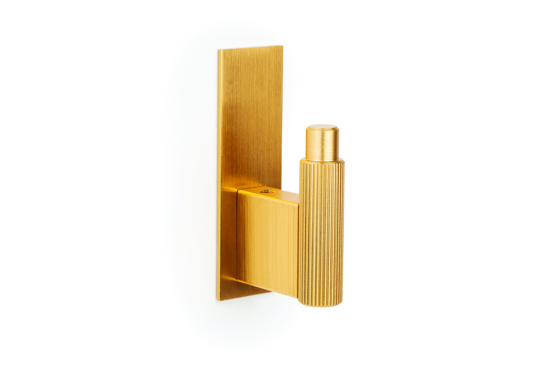 Hat and Coat Hook, Aluminium, 43 x 80 mm, Arpa