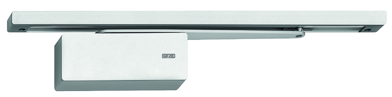 Geze ActiveStop Int Wood Drs SM Alu Slv