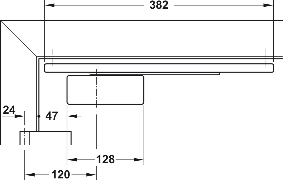 Geze ActiveStop Int Wood Drs SM Alu Slv