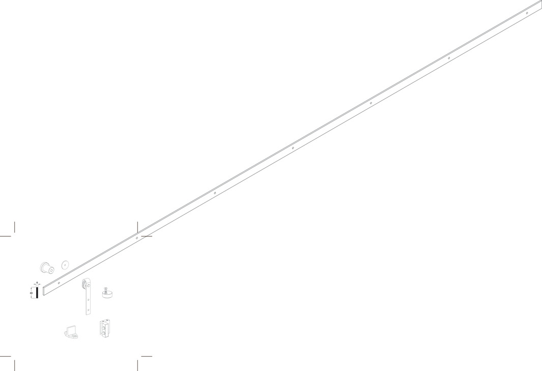 Slido D-Li42 100S Comp FitSet 1Dr 2.0m S