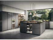 Plinth Panel 145x3000mm Alu Graphite