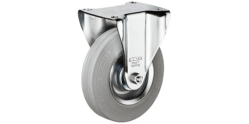 D125mm Castor Swivel w Brake PL Galv