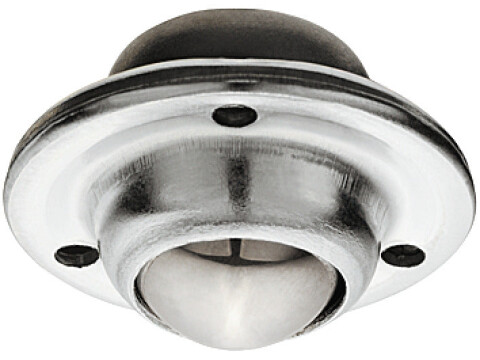 Ball Castor, without Brake and Swivel, &Oslash; 13-25 mm