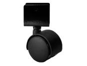 D50mm Twin Castor Swivel wo Brake M10 Bk