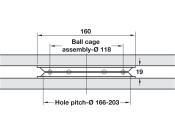 Turntable BB 360D 150kg 160mm St Bright