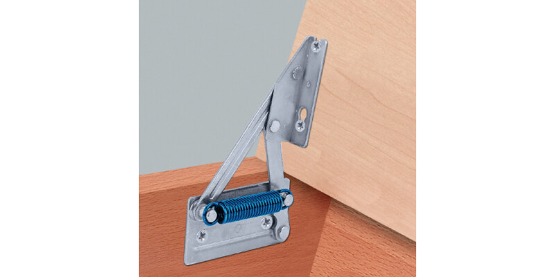 Bench Seat Hinge St Blue Zinc Galv