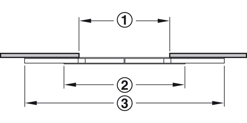Extend Table Runners 60kg 850mm St Galv