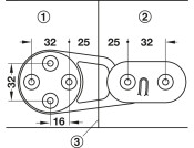 Table Connector 50kg Pl Grey/B.ZA