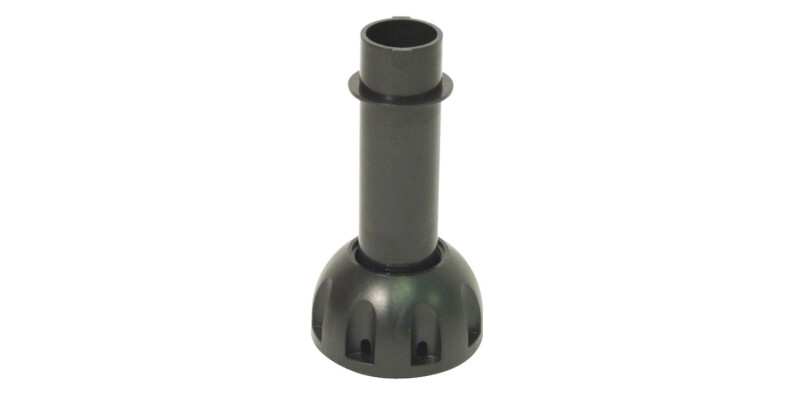 Plinth Shaft w Base 100mm Pl Black