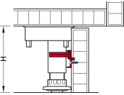 Plinth Clip+Bracket Screw Pl Black