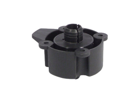 Plinth Top Section Dowel D15mm Pl Black