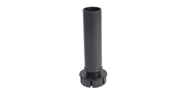 Plinth Foot+Shaft Tube 135mm Pl Black
