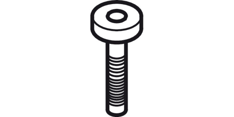 Screw M10x33mm for Plinth Galv St
