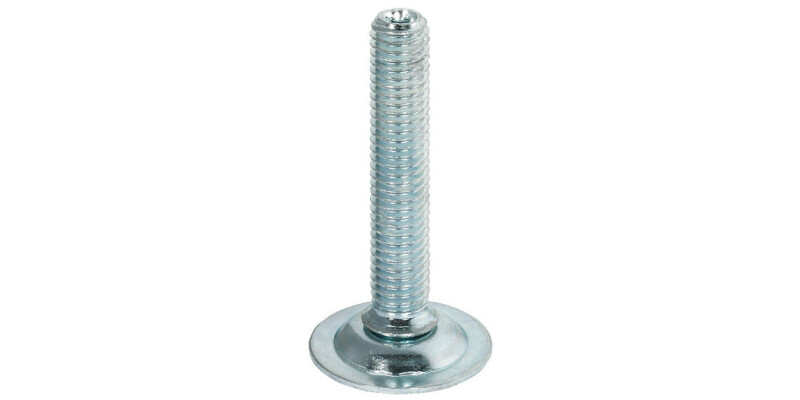 Plinth Adj Screw D30mm M10x60mm Galv St