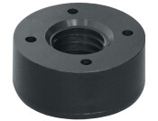 Furniture Glide D55x23mm ScrFix Pl Blk