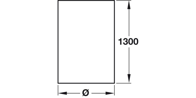 Steel Tube CTL D80x1300mm SS Col Lacq