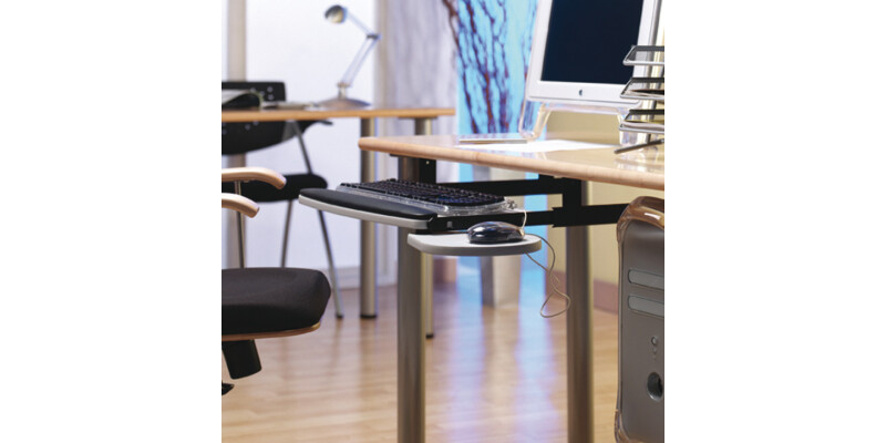 Izon PO Keyboard Tray 20kg Black