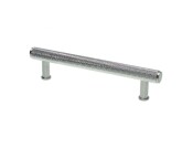 Alexander and Wilks Crispin Dual Finish Knurled T-bar Cupboard Pull Handle