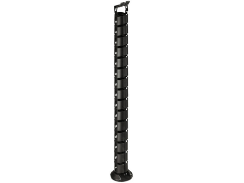 Vertical Cable Management Black