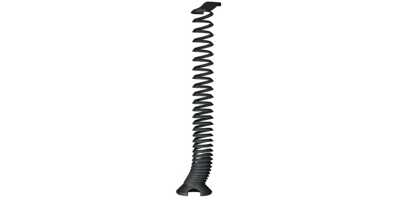 Flatline Spiral Riser Black