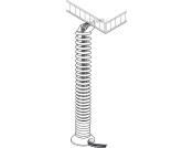 Flatline Spiral Riser Black