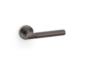 Alexander and Wilks Spitfire Reeded Lever on Round Rose - Pair