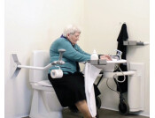 Ropox Support Washbasin Fixed LH Wht