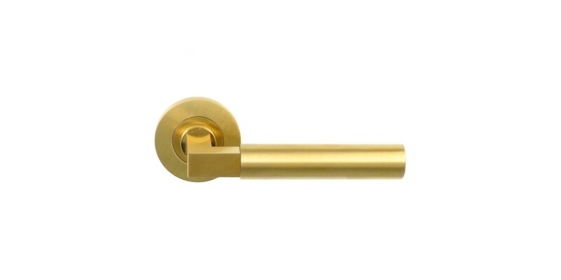 Alexander and Wilks Hurricane Plain Lever on Round Rose - Pair