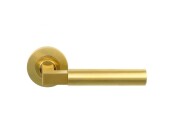 Alexander and Wilks Hurricane Plain Lever on Round Rose - Pair