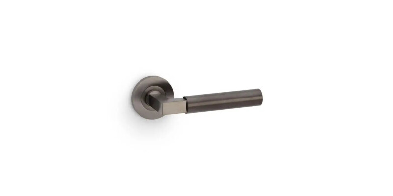 Alexander and Wilks Hurricane Plain Lever on Round Rose - Pair