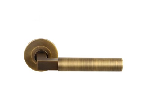 Alexander and Wilks Hurricane Plain Lever on Round Rose - Pair