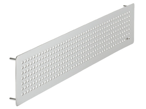 Vent Grille Rnd Holes 500x100mm BSS