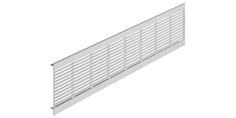 Ventilation Grille, for Press Fitting, with Slots