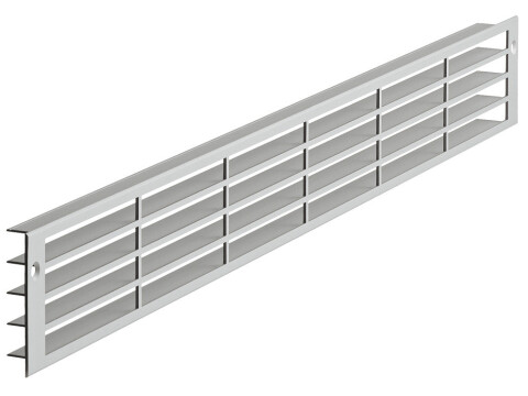 Vent Grille RM 570x57mm Alu Slv F1