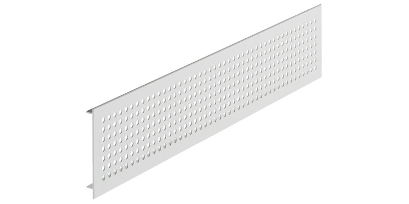 Vent Grille PF Rnd 500x100mm AA Slv F1