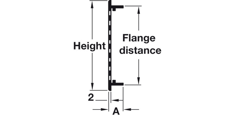 Vent Grille RM 400x130mm Alu Slv F1