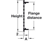 Vent Grille RM 400x130mm Alu Slv F1
