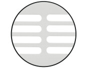 Vent Grille RM 500x80mm Alu Slv F1