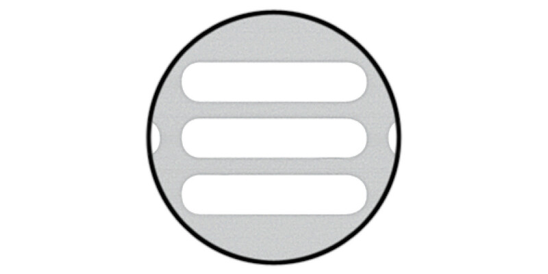 Vent Grille RM 500x60mm Alu D.Bronze F5