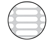 Vent Grille RM 250x102mm AA M.Slv EV1