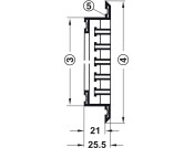 Z-Frame Profile CTL 4.0m AA Slv EV1