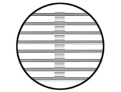 Vent Grille SM 480x104mm AA M.Slv