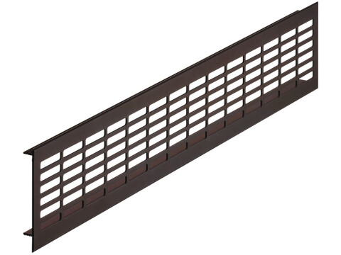 Vent Grille RM 480x80mm AA D.Brown MC4