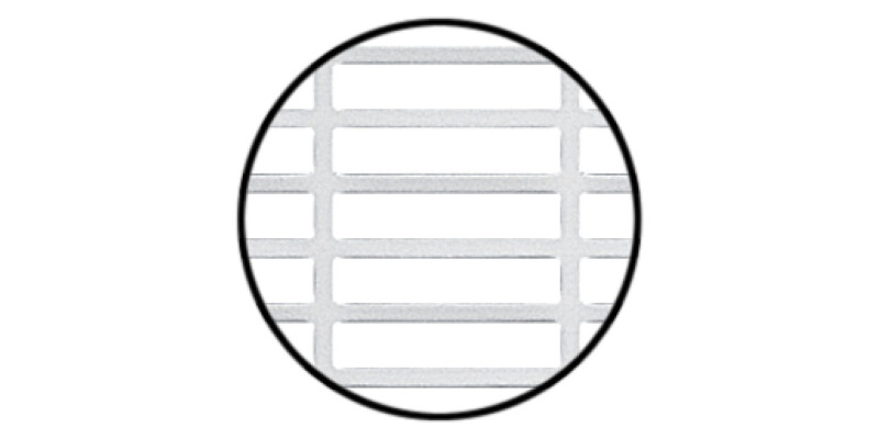 Vent Grille RM 500x110mm AA M.Slv